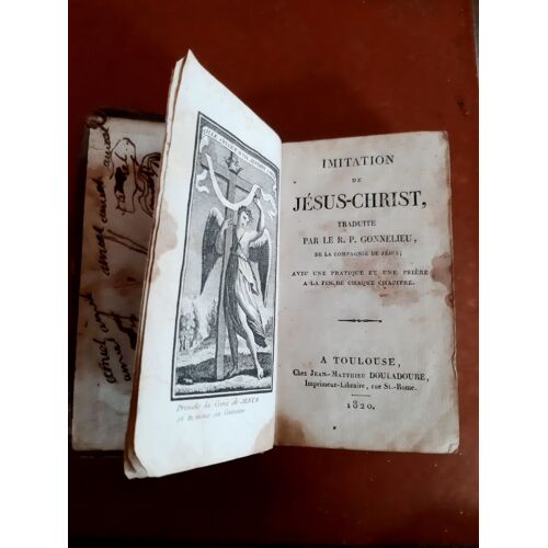 Livre Imitation De Jésus Christ 1820