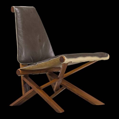 Chaise S46 Dromadaire par Pierre Chapo pour Seltz Ebenisterie 1970 bois