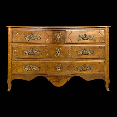 Commode Dapospoque Louis Xv En Chne Clair Bois