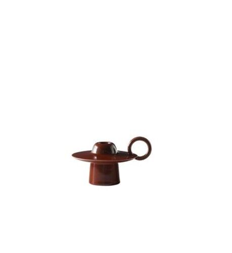 andTRADITION - Bougeoir Momento JH39 - red brown - Marron