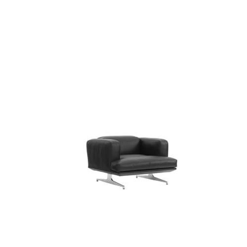 Andtradition - Fauteuil Inland Av21 - Aluminium - Noir