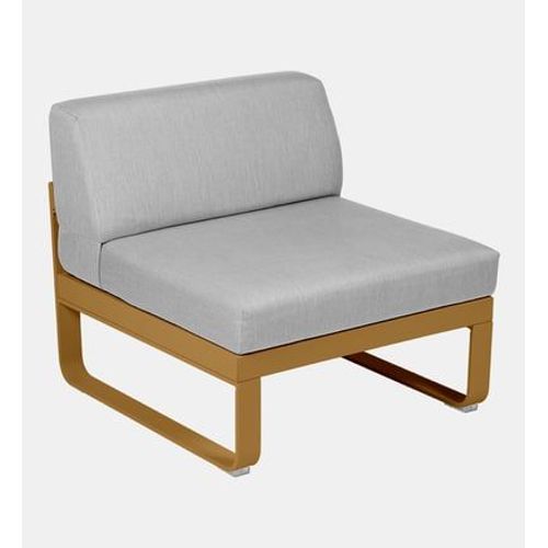 Fermob - Module Fauteuil Moyen Bellevie - D2 Pain D'épices - Gris Flanelle - Bronze