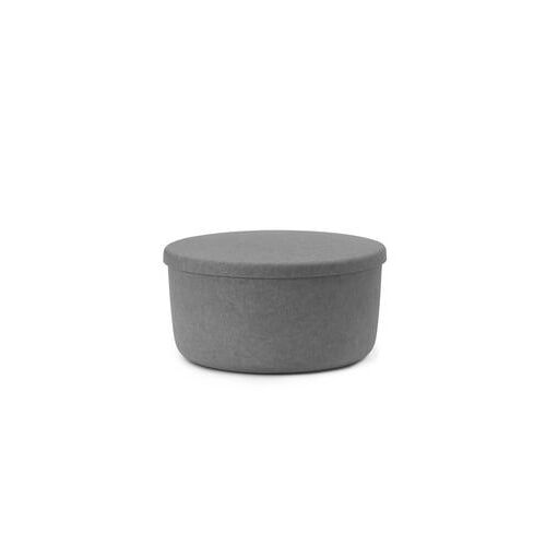 Normann Copenhagen - Pouf de rangement Hide - gris - large - Gris