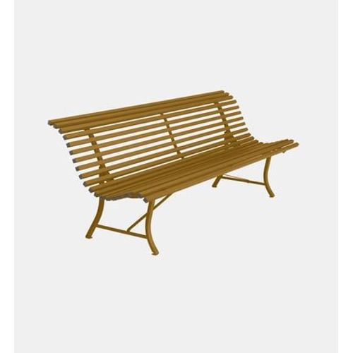 Fermob - Banc Louisiane - D2 Pain D'épices - 200 X 80 X 72 Cm - Bronze