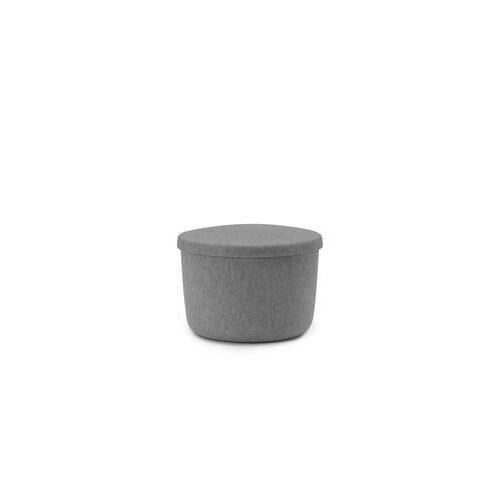 Normann Copenhagen - Pouf de rangement Hide - gris - petit - Gris