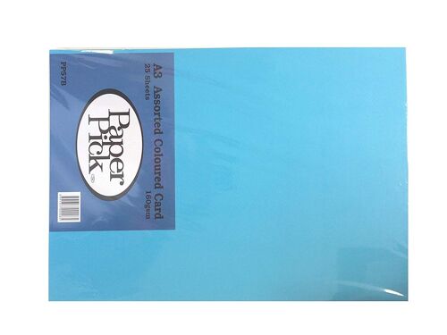 Sg Education Ev Pp57b Lumineux Carte, A3 Assortis, 160 G, 25 Feuilles