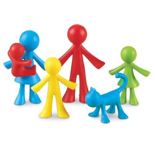 Learning Resources Sachet De 24 Membres De La Famille All About Me À Compter
