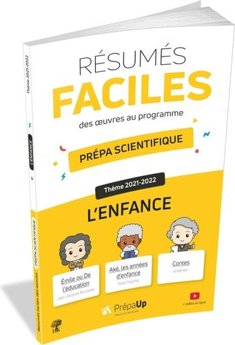 Résumés Faciles Des Oeuvres Au Programme Prépa Scientifique - Thème 2021-2022 L'enfance