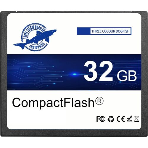 Dogfish Carte Mémoire Compact Flash 32Go 400X Carte Cf Pour Photographie Professionnelle