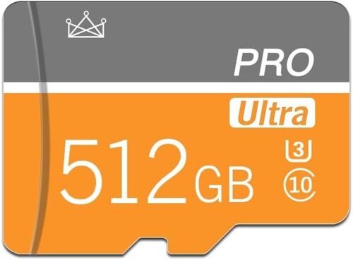 512Gb Micro Memory Card Class 10 512Gb Micro Sd Card With Sd Adapter High Speed Memory Card For Tablet,Camera,Drone