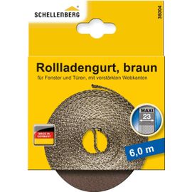 Sangle de volet roulant Marron 23 mm 6 m