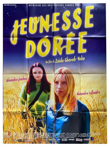 Jeunesse Dorée - Véritable Affiche De Cinéma Pliée - Format 120x160 Cm - De Zaïda Ghorab-Volta Avec Alexandra Jeudon, Alexandra Laflandre, Loïc Augoyard, Thomas Durand - 2002