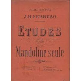 J H Ferrero Etudes Pour Mandoline Seule 1er Cahier Beuscher