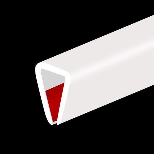 Garniture De Bord En Caoutchouc,Flexible Et Résistante Aux Bébés Pour Bords Tranchants,Protection De Bord En U De 6 Mm,Protections De Bords Autocollantes Pour Contreplaqué,Verre,6m