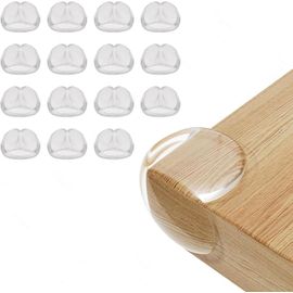 15 Pièces Coin De Table Protection Bebe,Protection Meuble Bébé Avec Forte Adhérence,Protège-Coins De Table,Pare-Chocs De Sécurité Pour Bords Transparents 15 R