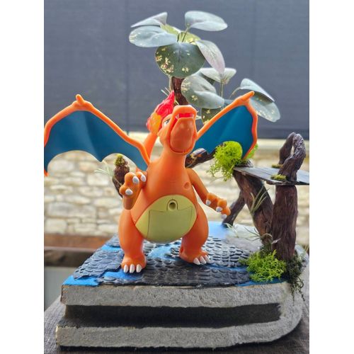 Super Grande Figurine Pokemon Nintendo Dracaufeu