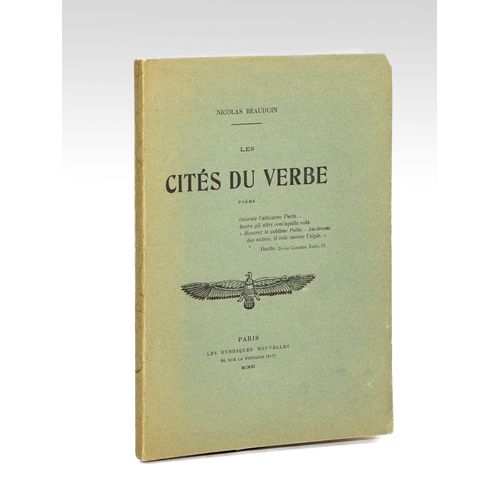 Les Cités Du Verbe [ Exemplaire Signé Par L'auteur ]