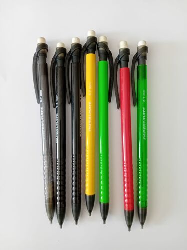 Lot De 7 Crayons De Papier Critérium Papermate