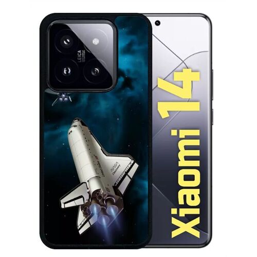 Coque Pour Redmi 14 - Nasa Planete - Silicone - Noir