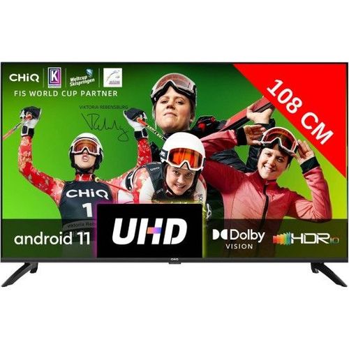 TV LED 4K 108 cm U43GLX Android Smart TV, UHD, 4K