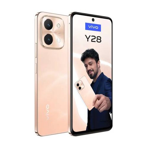 Vivo Y28 Smartphone Arancione 256GB 8GB RAM Doppia SIM 50MP 6.68" Android 14