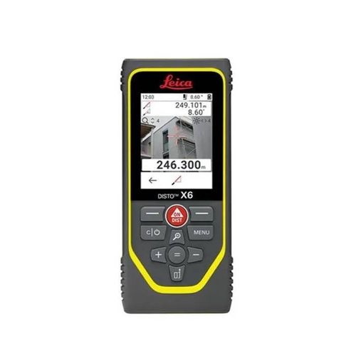 Télémètre laser - Leica - X6 - Précision 1mm - Portée 250m - IP65 résistant aux chocs