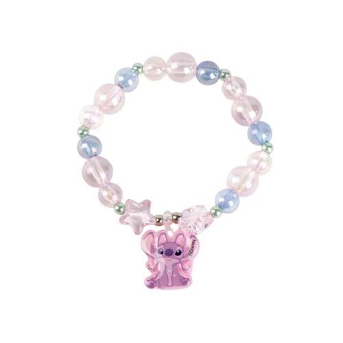 Bracelet Pour Enfants - Disney - Stitch - Couleurs Vives - Breloques - Thème Ohana