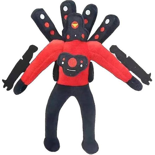 11.8 » Amélioré Titan Haut-Parleur En Peluche, Puissant Géant Skibidi Toilette Titan Haut-Parleur Figures Peluches, Monstre Peluche Animal Poupée