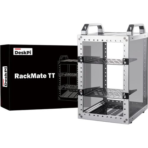 Deskpi Rackmate Tt Mini Armoire Serveur Pour Mini Pc, Réseau, Serveurs, Équipement Audio Et Vidéo[ZHUJ0185]