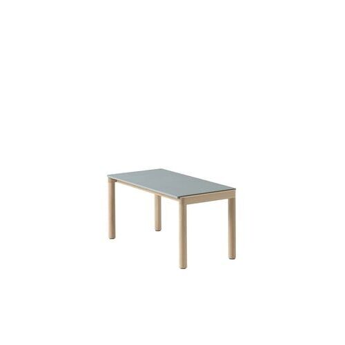 Muuto - Table basse Couple 40 x 84 - wavy - pale blue - Bleu