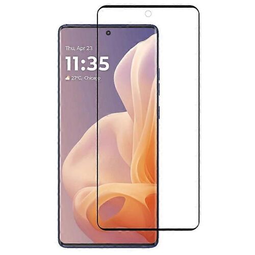 Pour Motorola Moto G85 5G / S50 Neo 5G Protecteur d'écran Film d'impression en soie à bord incurvé 3D
