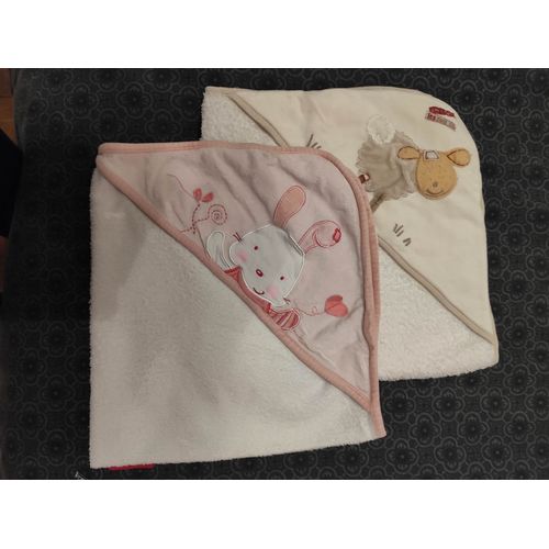 Lot De 2 Capes Éponge Bébé Kiabi