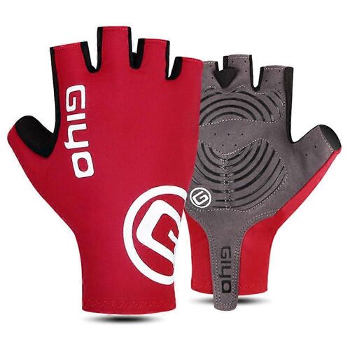Type C Giyo 1 Paire Demi-Doigt Gants De Cyclisme En Cuir Microfibre Écran Tactile Gants De Main
