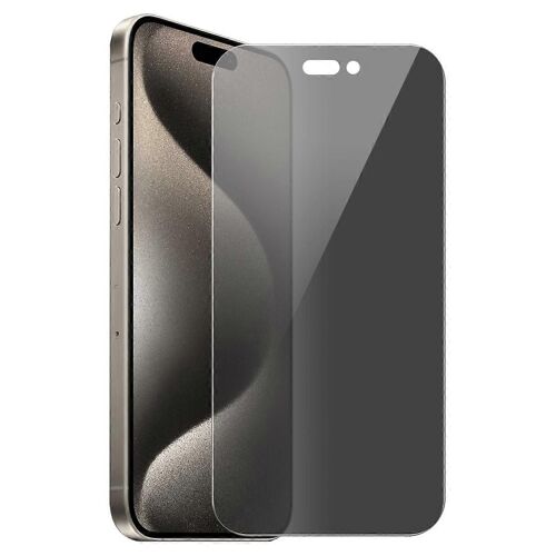 Enkay Hat Prince Pour Iphone 16 Pro Film En Verre Trempé Anti-Espion Protection De La Vie Privée Protecteur D¿Écran