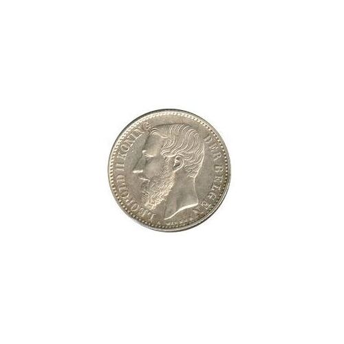Pièce 1 Franc Belgique - 1886 "België"