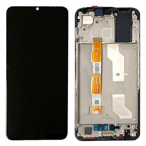 Pour Vivo Y21s/Vivo Y21 Ensemble Écran Lcd Et Numériseur De Grade C + Pièce De Rechange De Cadre (Sans Logo) - Bleu