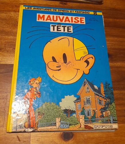 Bande Dessinée Les Aventures De Spirou Et Fantasio Mauvaise Tête "