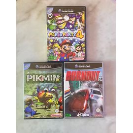 Lot de jeux GameCube ¿ Mario Party 4, Pikmin, Burnout