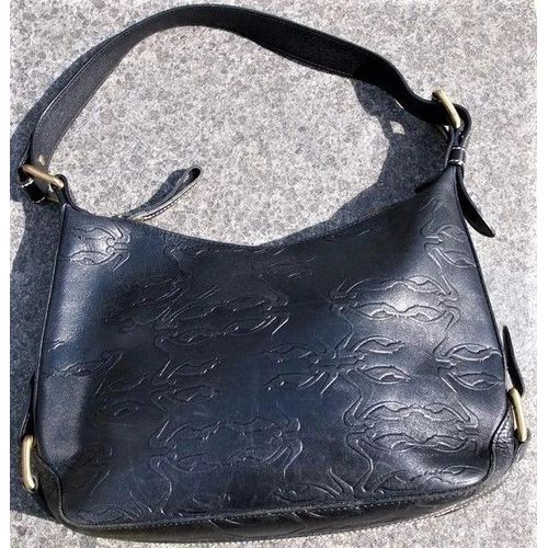 Sac Longchamp cuir noir