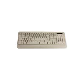 MCL - Clavier - bioplastique - sans fil - 2.4 GHz - AZERTY - Français - beige terrazzo