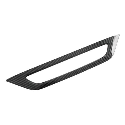 Pour D-Max 2023 2024 Lhd Abs Console Centrale En Fibre De Carbone Sortie D'air Couvercle D'évent Décor Garniture Intérieure A