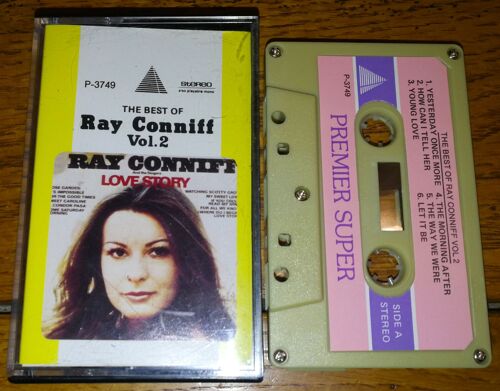 Ray Conniff - The Best Of Vol. 2 Cassette Audio / Tape P-3749 Premier Super Made In Japan