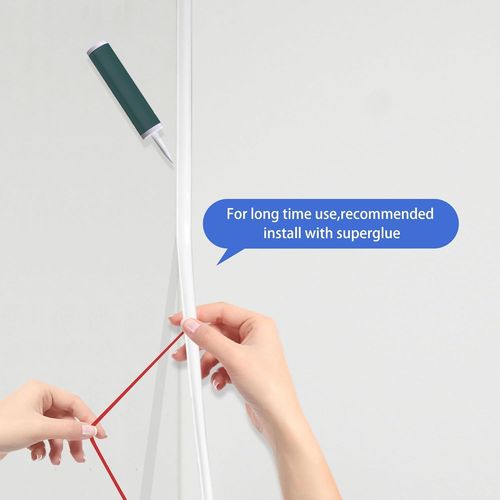 Wayi-5m Pvc Joint D'étanchéité Autocollant Bordure De Finition Plan De Travail Cuisine Angle Mur, Joint Mur Intérieur Profil Finition Bande Finition Calfeutrage Moulure Plinthe,19mmx10mm Noir