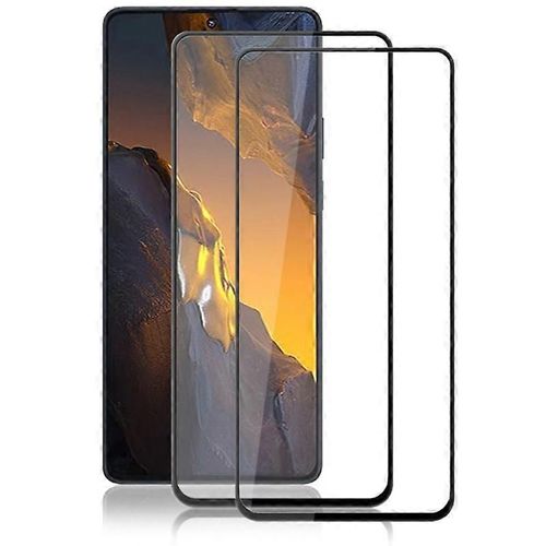 Amorus 2pcs Pour Xiaomi Poco F5 5g / Redmi Note 12 Turbo Protecteur D¿Écran Verre Trempé Soie