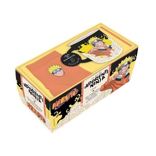 Le Kit De L'apprenti Ninja Naruto - Coffret Avec 1 Paire De Chaussettes Et 1 Joli Mug
