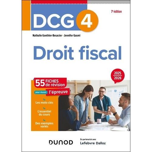 Droit Fiscal Dcg 4 - Fiches De Révision - Edition 2025-2026