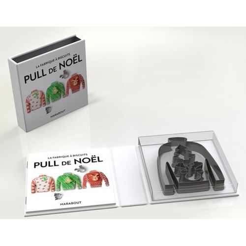 Ma Fabrique À Biscuits Pulls De Noël - Coffret Avec 3 Emporte-Pièces Et 1 Livre De Recettes