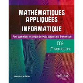Mathématiques Appliquées Informatique - Ecg 2e Semestre