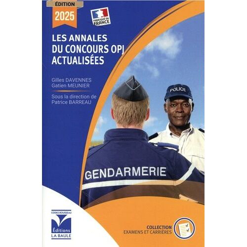 Les Annales Du Concours Opj Actualisées