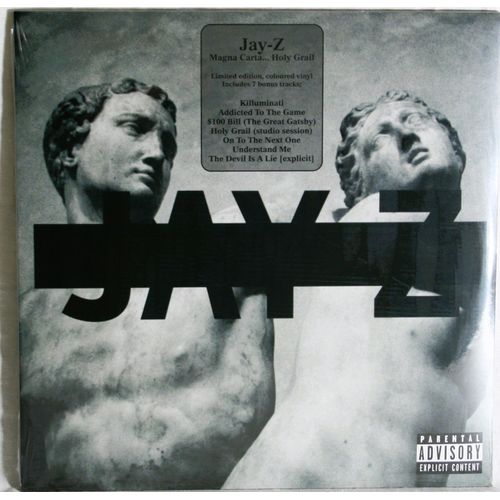 Jay-Z Magna Carta Holy Grail 2lp Silver Grey Vinyls / Vinyles Gris Argent